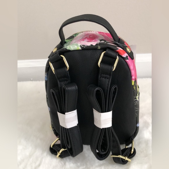Betsey Johnson Kitsch Backpack Floral Doggy - Picture 3 of 3